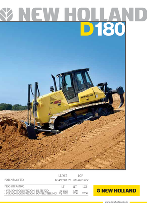 Dózerek New Holland D180B LT