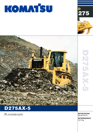 Dózerek Komatsu D275AX-5