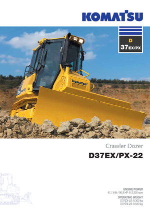 Dózerek Komatsu D37PX-22