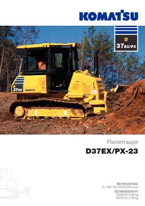Dózerek Komatsu D37PX-23