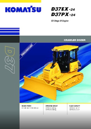 Dózerek Komatsu D37EX-24