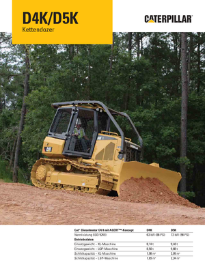 Dózerek Caterpillar D5K XL