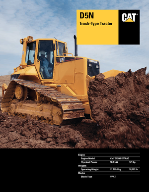 Dózerek Caterpillar D 5 N XLP