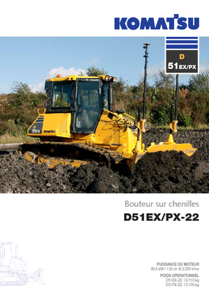 Dózerek Komatsu D51PX-22