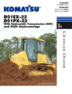 Dózerek Komatsu D51PX-22