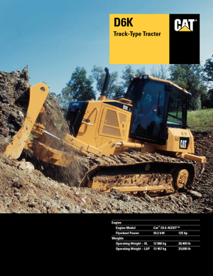 Dózerek Caterpillar D6K LGP