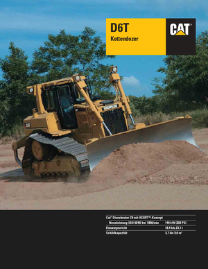 Dózerek Caterpillar D6T LGP