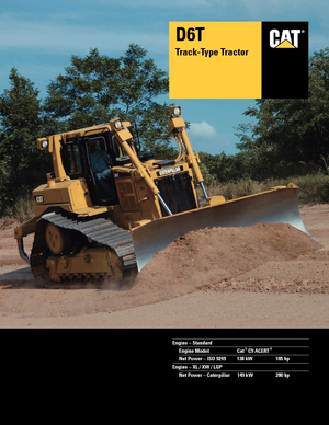 Dózerek Caterpillar D6T LGP