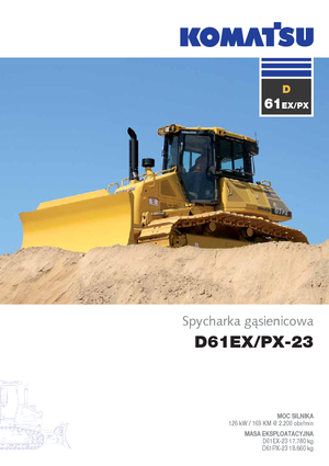 Dózerek Komatsu D61PX-23