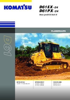 Dózerek Komatsu D61PX-24E0