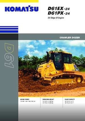 Dózerek Komatsu D61PX-24E0