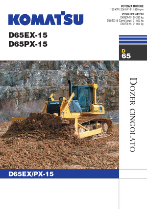 Dózerek Komatsu D65EX-15