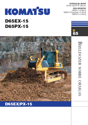 Dózerek Komatsu D65EX-15