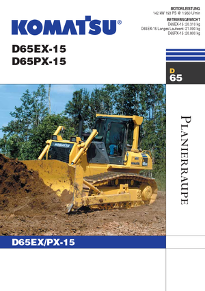 Dózerek Komatsu D65PX-15
