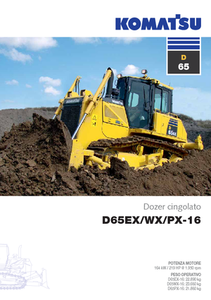 Dózerek Komatsu D65EX-16