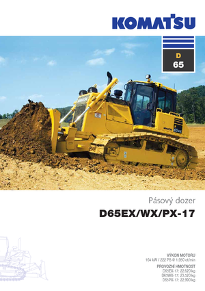 Dózerek Komatsu D65WX-17