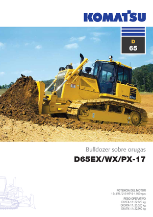 Dózerek Komatsu D65WX-17