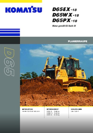 Dózerek Komatsu D65WX-18E0