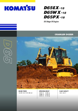 Dózerek Komatsu D65WX-18E0