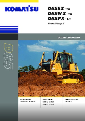 Dózerek Komatsu D65WX-18E0