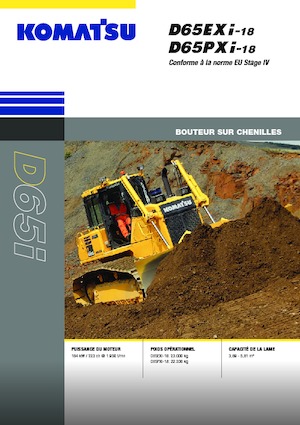 Dózerek Komatsu D65EXi-18