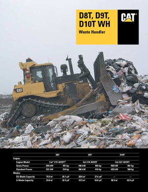 Dózerek Caterpillar D8T