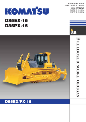Dózerek Komatsu D85PX-15E0