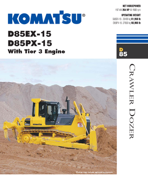 Dózerek Komatsu D85PX-15E0