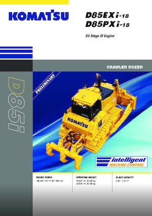 Dózerek Komatsu D85EXi-18E0