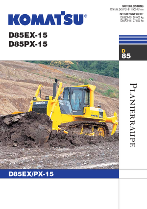 Dózerek Komatsu D85PX-15