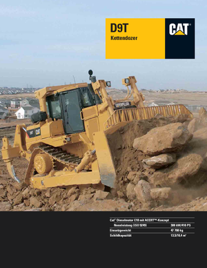 Dózerek Caterpillar D9T