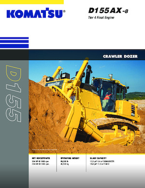 Dózerek Komatsu D155AX-8 WH