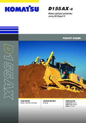 Dózerek Komatsu D155AX-8E0