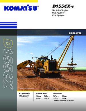 Dózerek Komatsu D155CX-8 K170