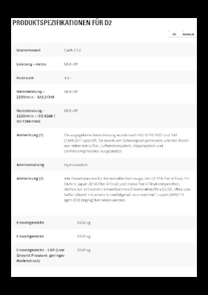 Dózerek Caterpillar D2 LGP