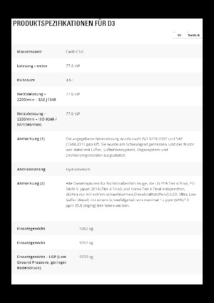 Dózerek Caterpillar D3 XL