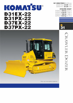 Dózerek Komatsu D31EX-22