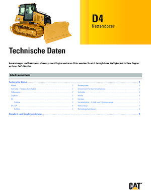 Dózerek Caterpillar D4 XL