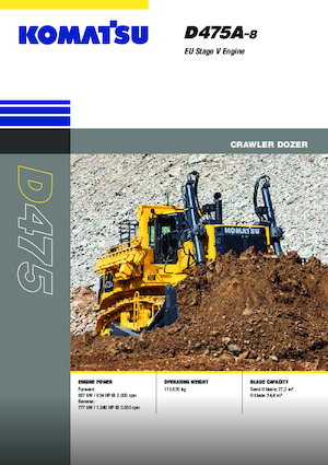 Dózerek Komatsu D475A-8E0