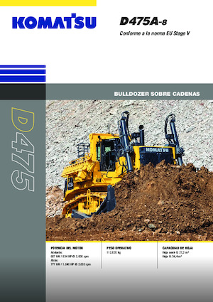 Dózerek Komatsu D475A-8E0