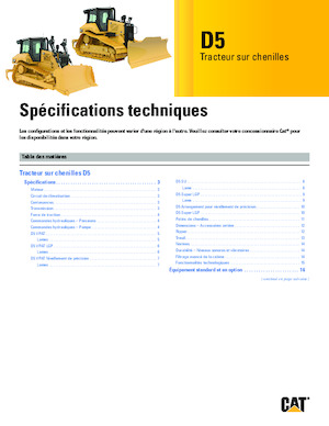 Dózerek Caterpillar D5 LPG VPAT