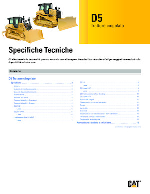 Dózerek Caterpillar D5 LPG VPAT