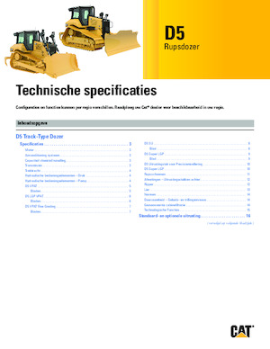 Dózerek Caterpillar D5 LPG VPAT
