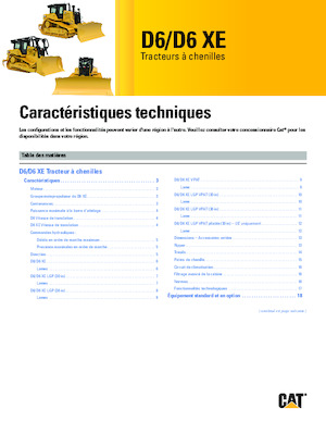 Dózerek Caterpillar D6