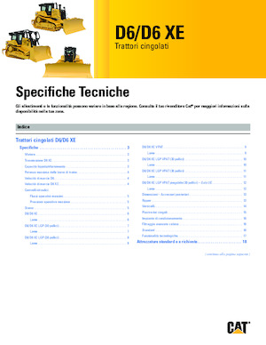 Dózerek Caterpillar D6