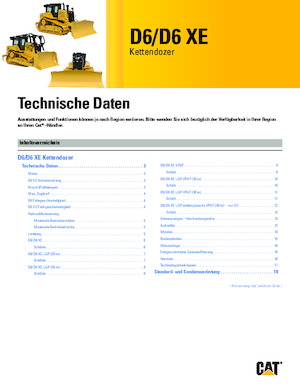 Dózerek Caterpillar D6 XE LGP