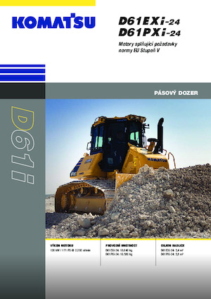 Dózerek Komatsu D61EXi-24E0