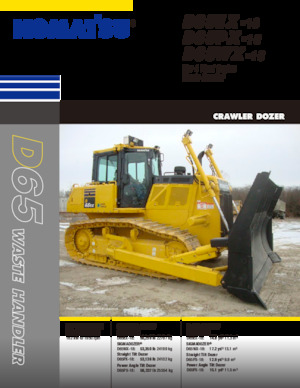 Dózerek Komatsu D65WX-18 WH