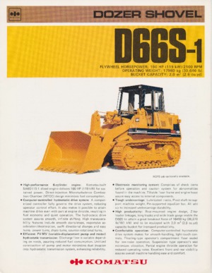 Dózerek Komatsu D66S-1