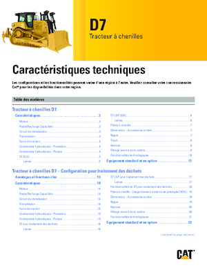 Dózerek Caterpillar D7 LGP